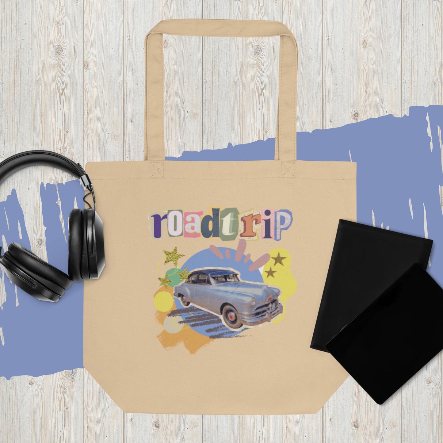 Roadtrip Vintage Tote Bag