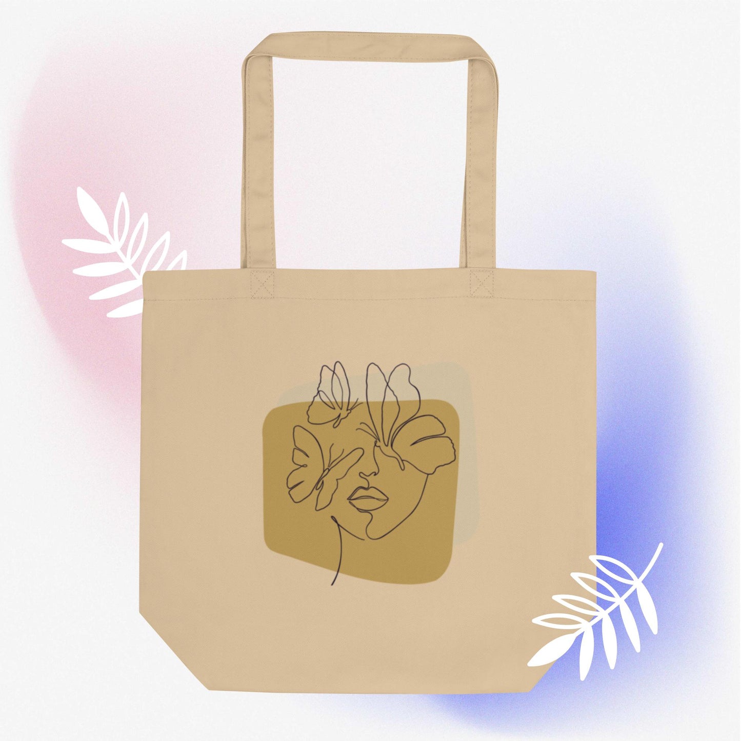 Minimalist Butterfly Tote Bag