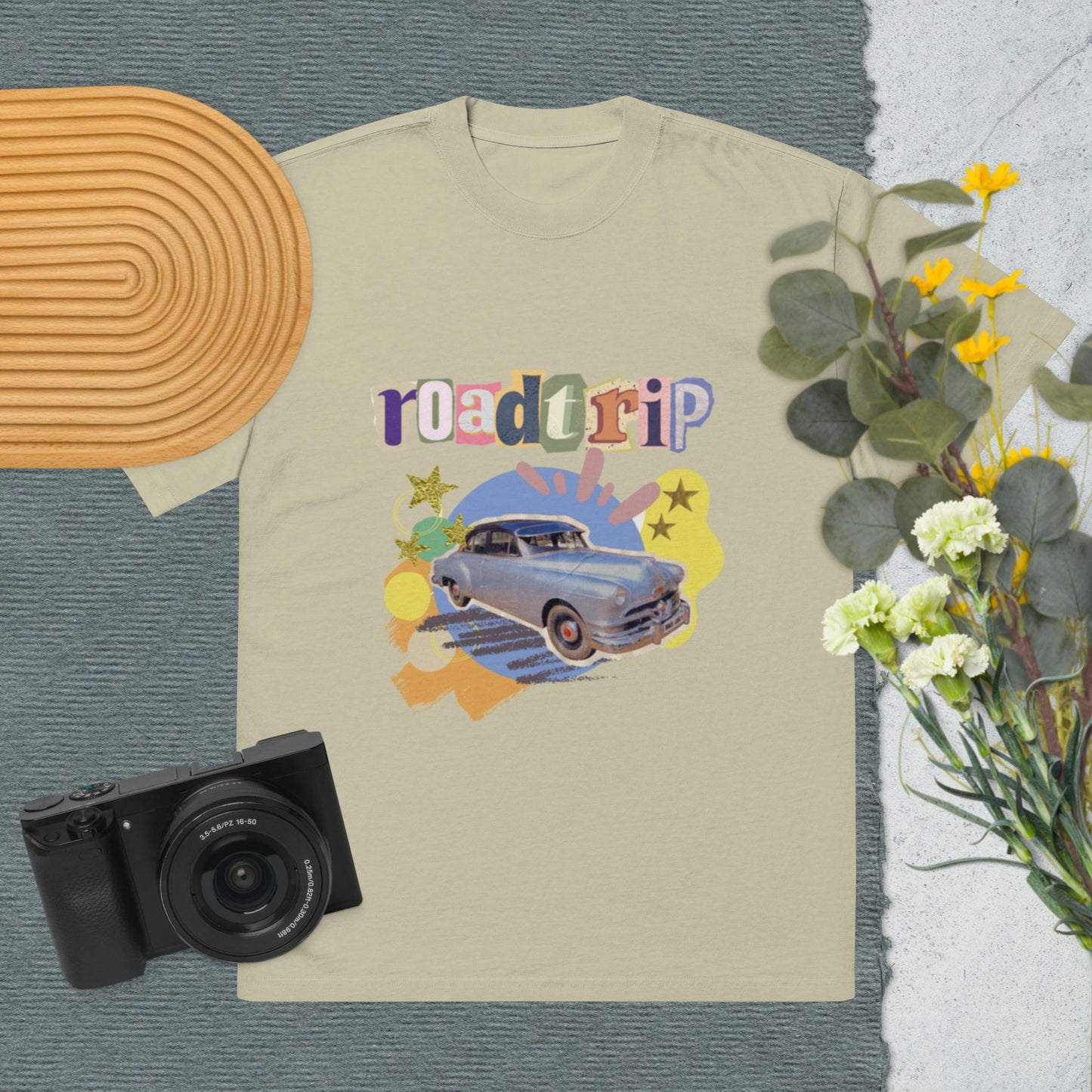 Roadtrip Vintage Overside T-Shirt