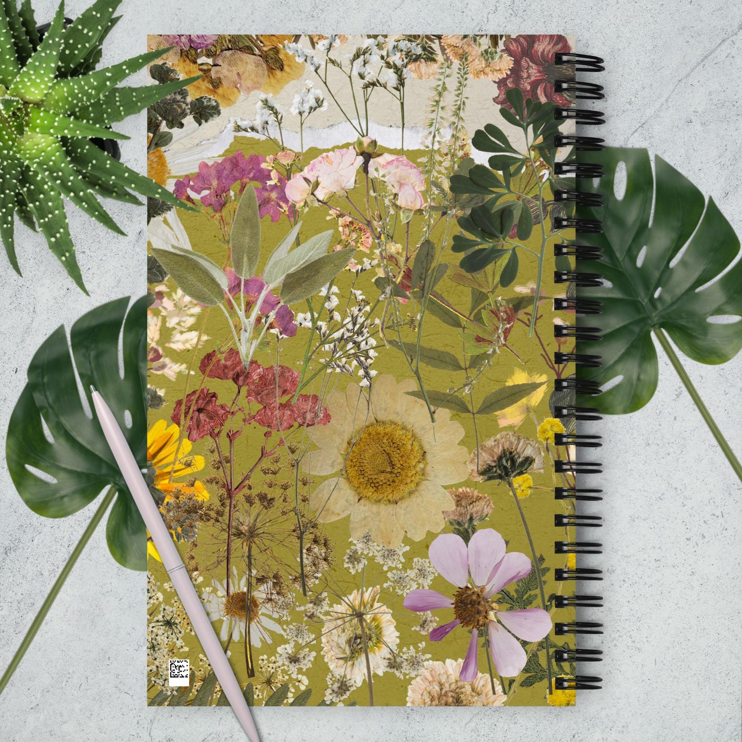 "A book of Prayer" - Floral Notebook