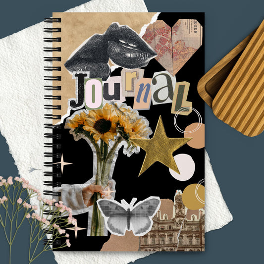 Vintage Cutout Journal